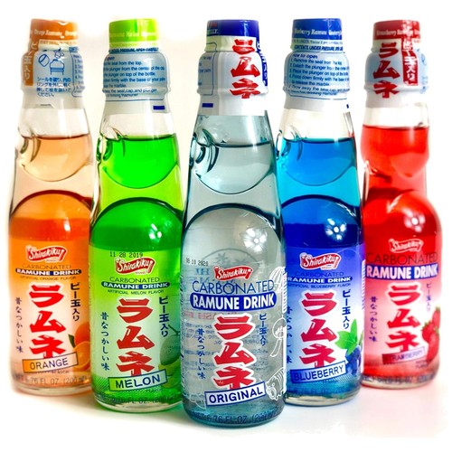Ramune japanese soda variety - soda,